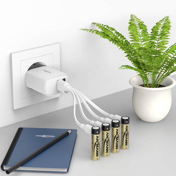 Produktbild Ansmann 1311-0031 Micro (AAA)-Akku Lithium 400 mAh 1.2 V 8 St. (8 Stk., AAA, 400 mAh)