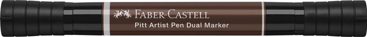 Produktbild Faber-Castell Tuschestift Pitt Artist Pen Dual Darksepia (Rot, Red, 1 x)