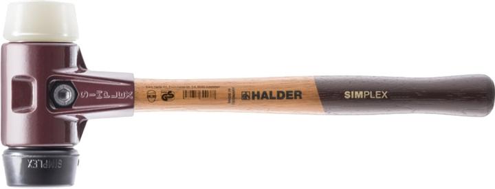 Actual product image Halder SIMPLEX soft-face hammer 80 RUBBER/NYLON TE SIMPLE (2890 g)