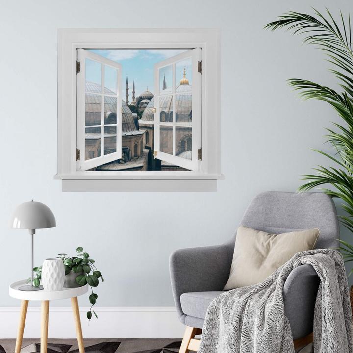 Immagine prodotto Trenddeko 3D - Sopra i tetti di Istanbul (120 x 115 cm)