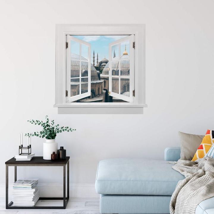 Immagine prodotto Trenddeko 3D - Sopra i tetti di Istanbul (120 x 115 cm)