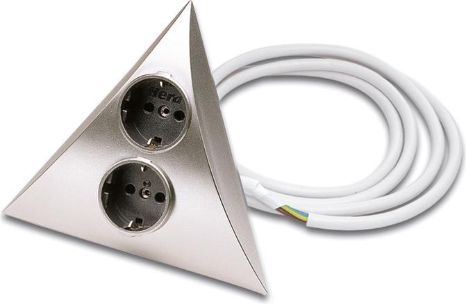 Image du produit Hera Prise 2f edst mt AP contact de protection IP20