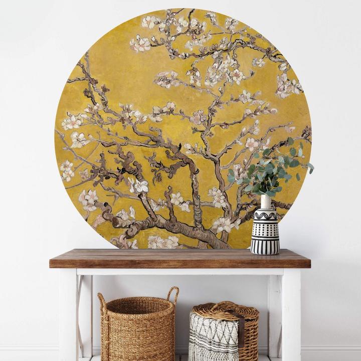Immagine prodotto Trenddeko van Gogh - Fiori di mandorlo ocra (Ø 188 cm)