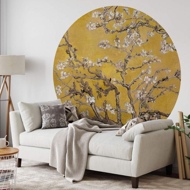 Immagine prodotto Trenddeko van Gogh - Fiori di mandorlo ocra (Ø 188 cm)