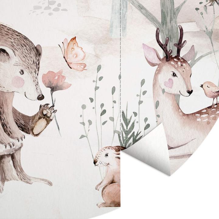 Produktbild Trenddeko Tierfreunde im Wald (140 cm)