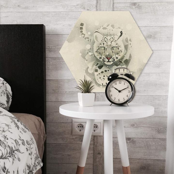 Image du produit Trenddeko Léopard des neiges (25 x 22 cm)