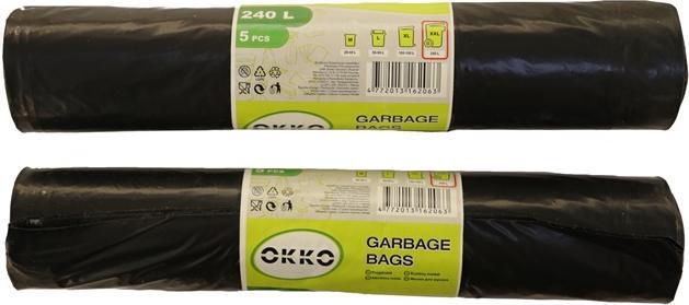 Okko GARBAGE BAGS 240L 5PCS