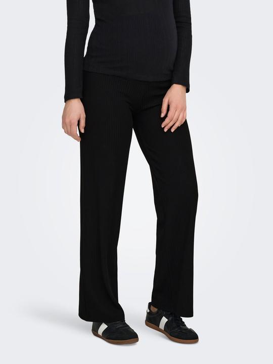 Produktbild Only Maternity Normal geschnitten Hohe Taille Maternity Hose Hose mit weitem Beinschnitt (3XL)