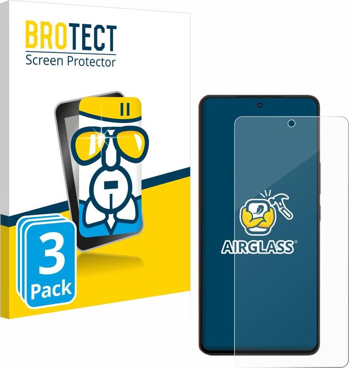 Produktbild BROTECT AirGlass Panzerglasfolie (3 Stück)