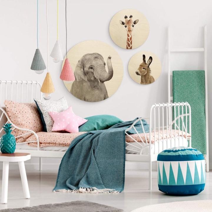 Actual product image Trenddeko Baby giraffe (Ø 45 cm)