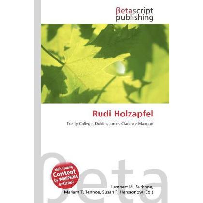 Thumbnail - Rudi Holzapfel, Fachbücher