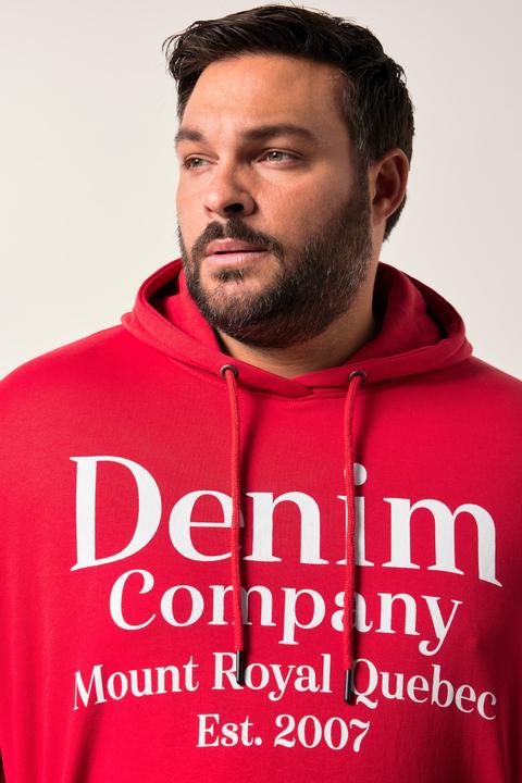 Produktbild Men+ Hoodie, Kapuzensweater, Brustprint, Kängurutasche (6XL)