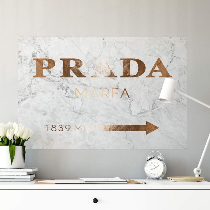 Actual product image Trenddeko Copper look - Prada Marfa (45 x 30 cm)