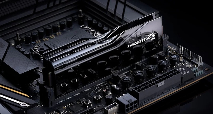 Produktbild G.Skill DDR5 48GB PC 8200 CL40 KIT (2x24GB) TR5CK CUDIMM (2 x 24GB, 8200 MHz, DDR5-RAM, CU-DIMM)