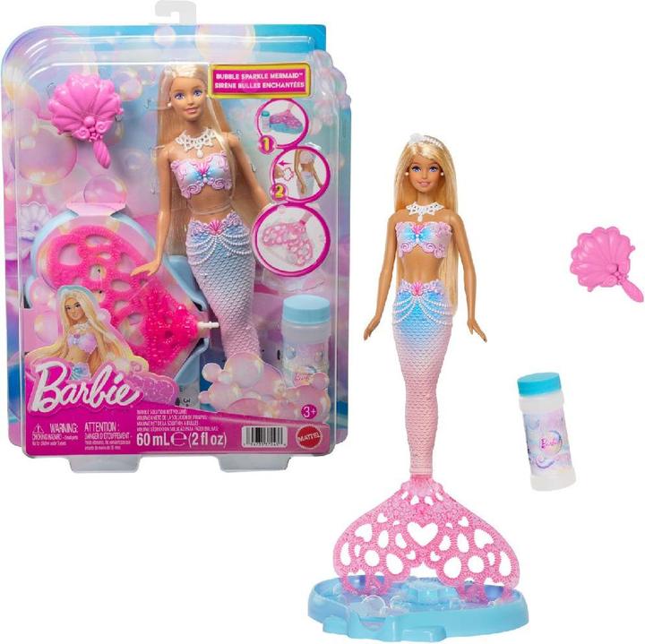 Image du produit Mattel Barbie New Bubbletastic Mermaid