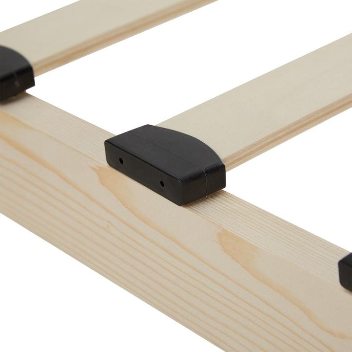 Actual product image Floki24 Slatted frame 90x200 cm solid pine wood 13 slats slatted frame base slatted frame