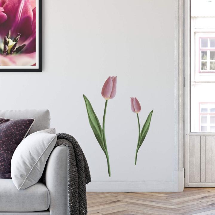 Image du produit Trenddeko Aquarelle de tulipe (13 x 40 cm)