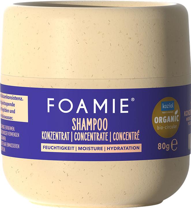 Foamie Concentrate Shampoo Moisture - 80g (Shampoo solido, 80 g)