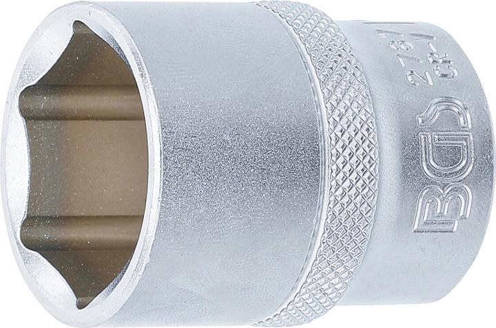 Actual product image BGS Socket, Hexagon 12.5 mm (1/2") Drive 1" (1")