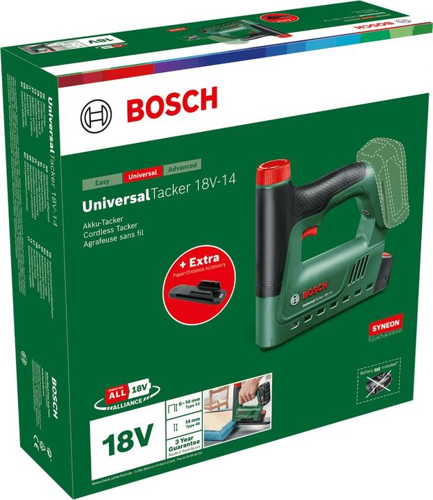 Actual product image Bosch Home & Garden Universal tacker 18V-14