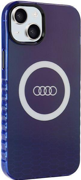 Immagine prodotto Audi IML Big Logo MagSafe Custodia iPhone 15 Plus / 14 Plus 6.7" niebieski/blu navy Custodia rigida (Apple iPhone 15 Plus)