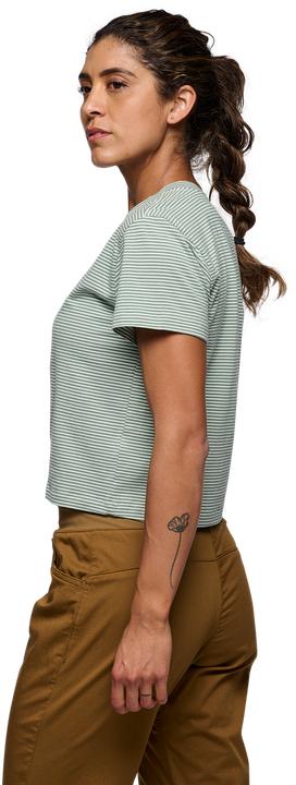 Actual product image Black Diamond W Bd Stripe Crop Ss Tee (L)