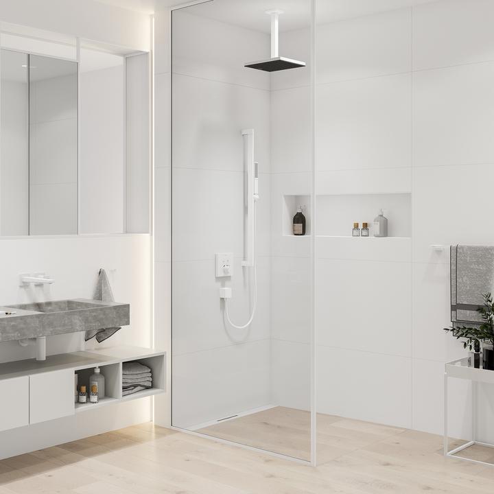 Produktbild hansgrohe Deckenanschluss E, 30 cm, 24339