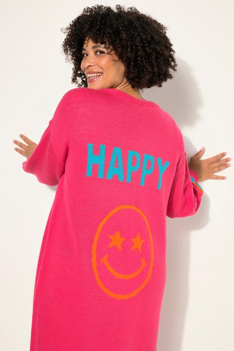 Produktbild Angel of Style Long-Strickjacke, offene Form, Rücken-Smiley (56)