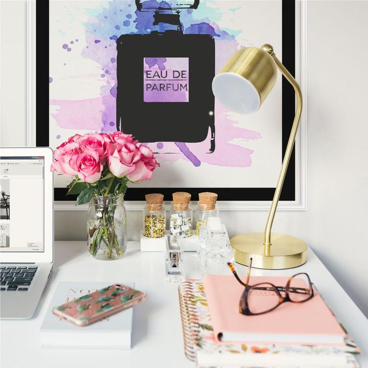 Image du produit Trenddeko Eau de Parfum Aquarelle - Gris (70 x 70 cm)