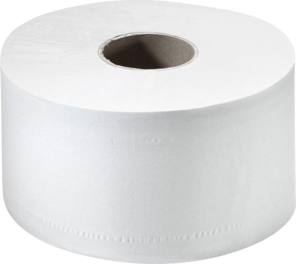 Essity Toiletpapir Neutral Advanced Jumbo Mini T2 2-lag Ø18.8 cm 170 m Hvid,12 rl/krt (12 x)