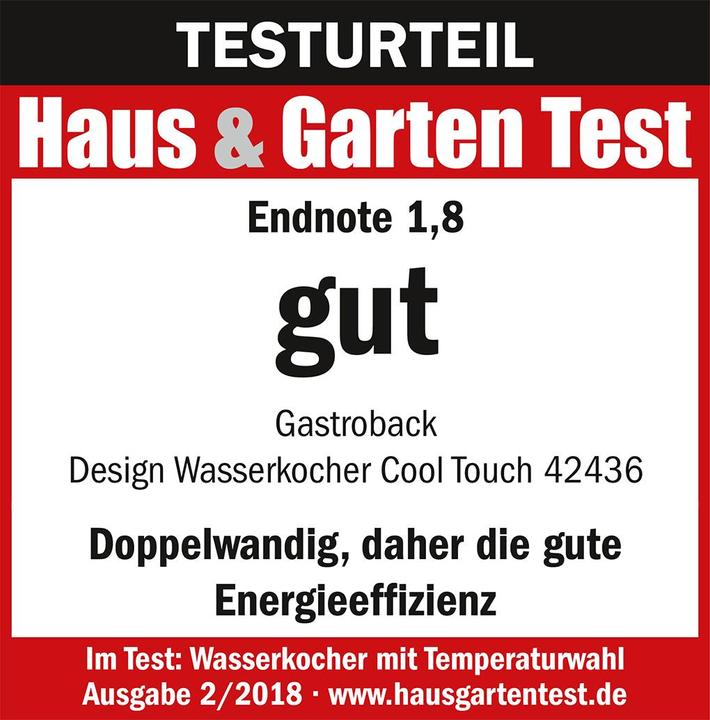 Produktbild Gastroback Cool touch (1.50 l, EU-Stecker)
