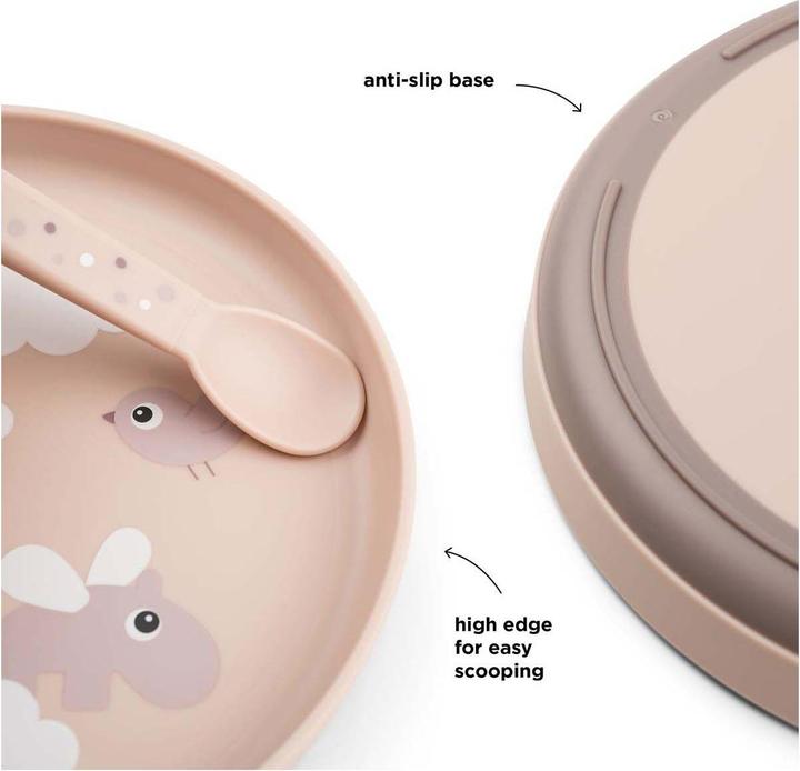 Actual product image Done by Deer Box Board Happy Clouds Pink