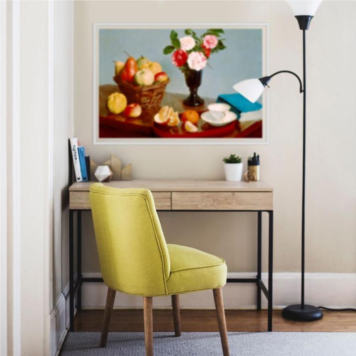 Image du produit Trenddeko Fantin-Latour - Nature morte (100 x 70 cm)