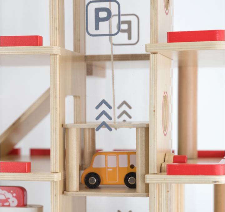 Image du produit Viga Toys Parkhaus Spielset