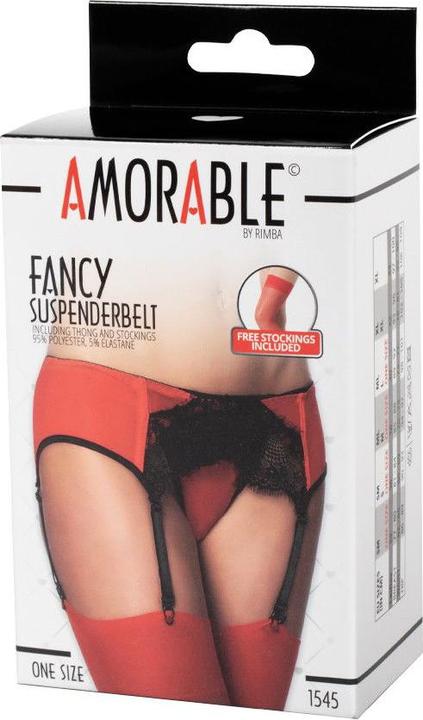 Immagine prodotto Amorable by Rimba Mutandine e perizoma erotici in pelle e lattice per donne AMORABILI (Taglia unica)