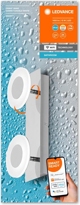 Produktbild Ledvance Smart+ Wifi Orbis Wall Wave (1400 lm)
