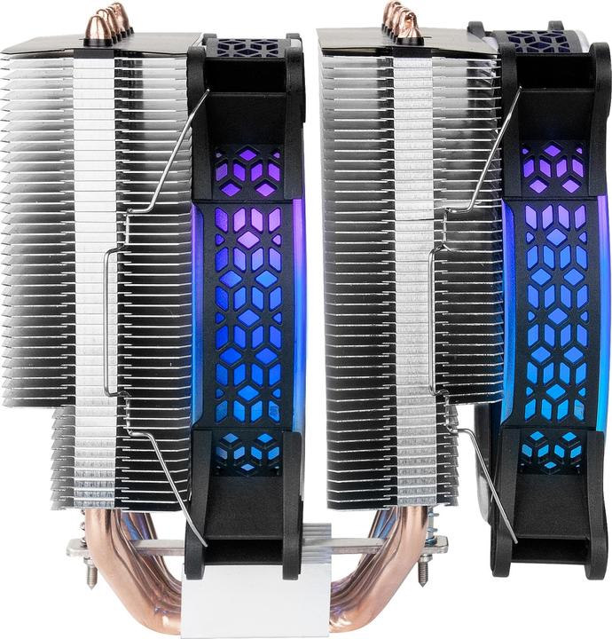 Actual product image Mars Gaming Ventilateur Pour Processeur Mcpu-Xt RGB (Noir) (145 mm)