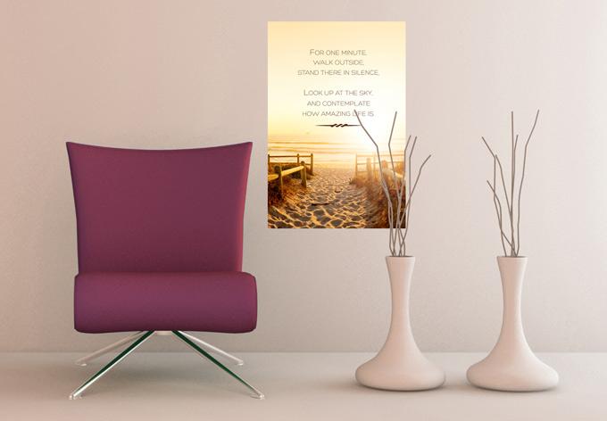 Produktbild Trenddeko For one Minute... (40 x 60 cm)