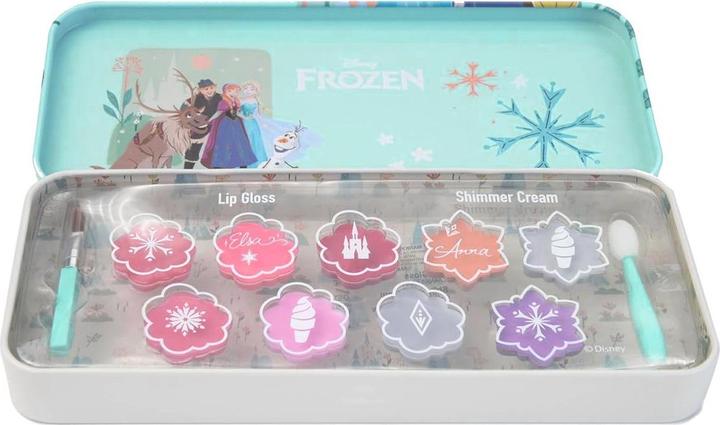 Markwins Lip Smacker Frozen Lip & Face Colour Tin Colourful Safe-to-Use Makeup Giftset for Kids