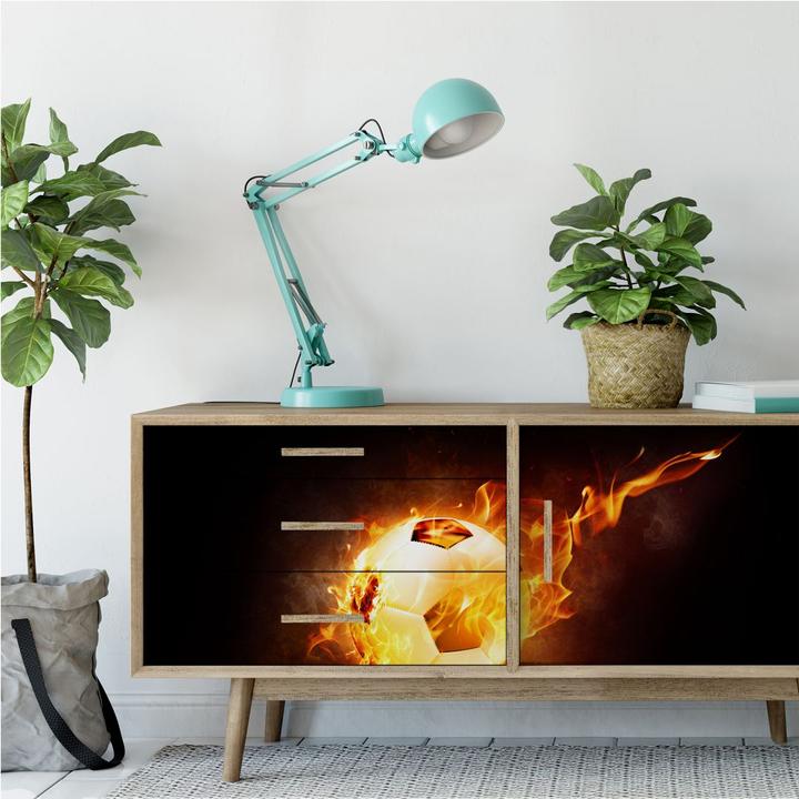 Immagine prodotto Trenddeko Calcio in fiamme (120 x 50 cm)