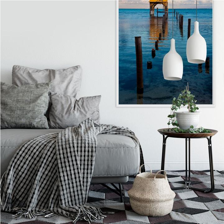 Produktbild Trenddeko Haus auf dem Meer (40 x 60 cm)