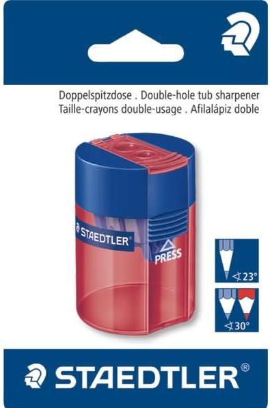 Produktbild Staedtler Doppelspitzdose rund BK 512006BK