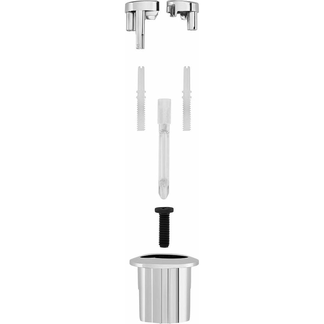 ROCA, Sciacquone WC, Knopf Roca D2D Double Kurz Spülkasten-Ablaufventil