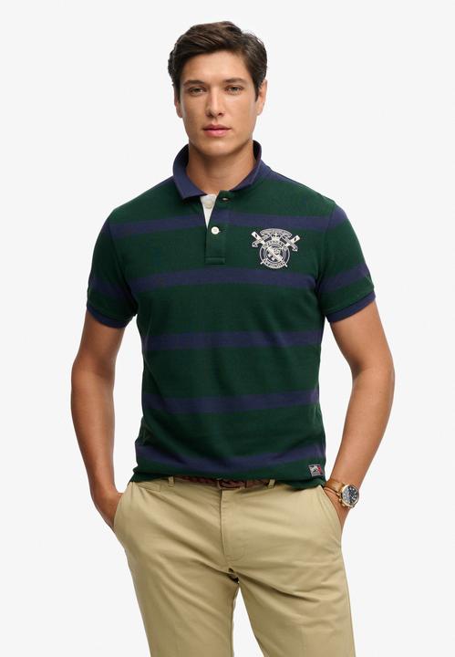 Produktbild Superdry Crest Stripe Poloshirt (S)