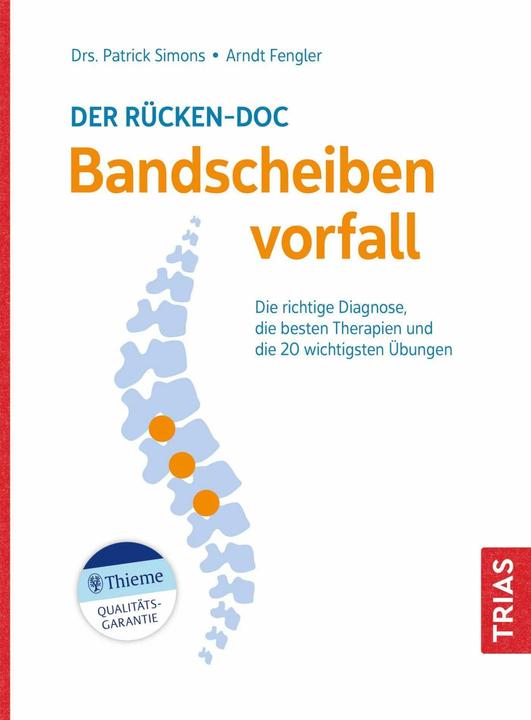 Produktbild Der Rücken-Doc: Bandscheibenvorfall (Deutsch, Arndt Fengler, Patrick Simons, 2023)