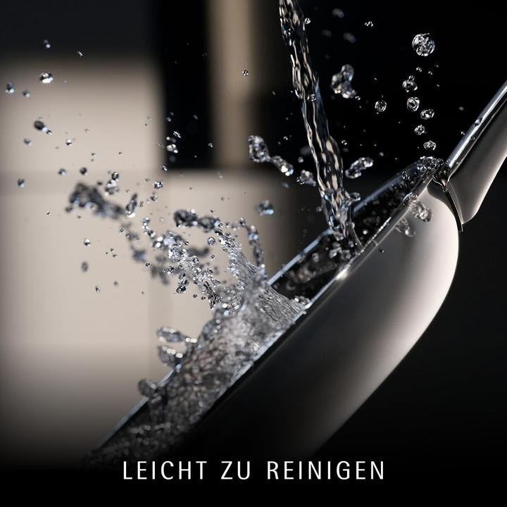 Actual product image WMF Wok pan stainless steel 28 cm honeycomb base professional resist induction coating (28 cm, Frying pan, Stainless steel)