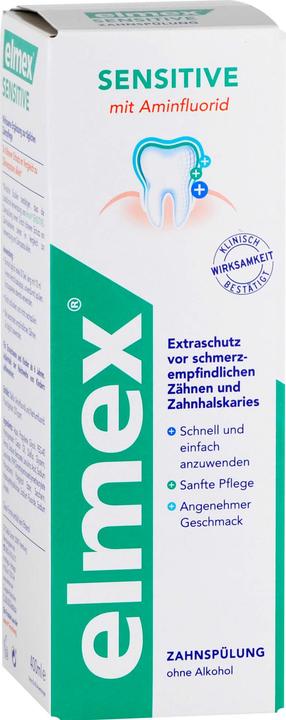 Actual product image Elmex Sensitive dental rinse (400 ml, Mouthwash, Mouthwash)
