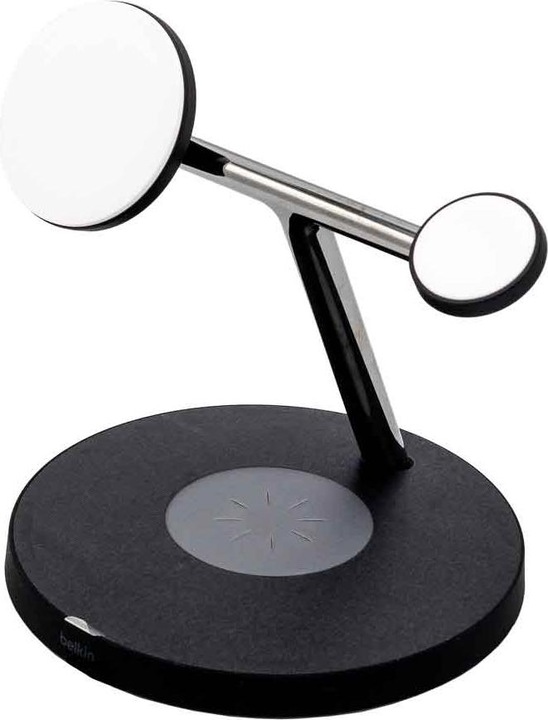 Actual product image Belkin BoostCharge Pro 3-in-1 Ladegerät mit MagSafe (15 W)