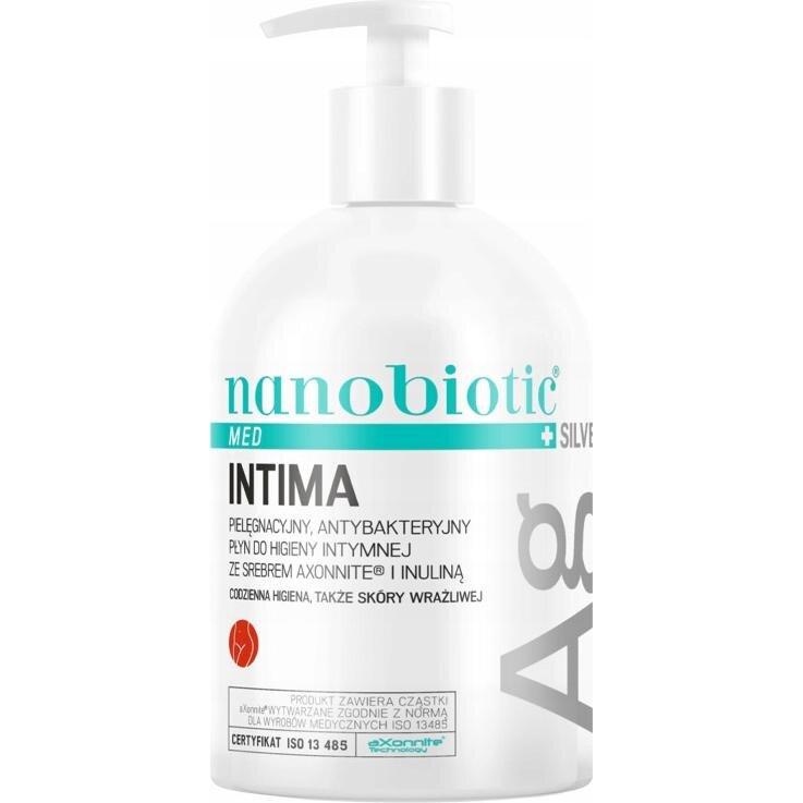 Oceanic, Igiene intima, AA NANOBIOTIC Med Silver Intima płyn do higieny intymnej 500ml (Lozione per il lavaggio intimo)