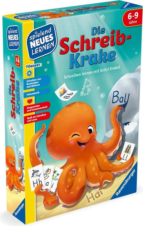 Actual product image Ravensburger The writing octopus (German, 6 - 9 years)